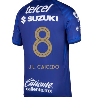 Pumas UNAM Away J.L. CAICEDO 8 Jersey 25-26