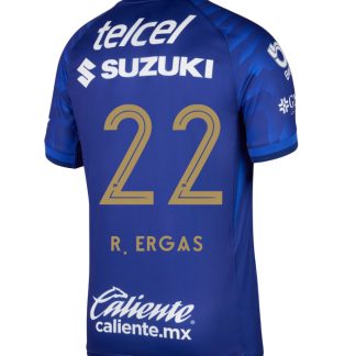 Pumas UNAM Away R. ERGAS 22 Jersey 25-26