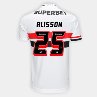 Sao Paulo FC Home ALISSON 25 Jersey 25-26