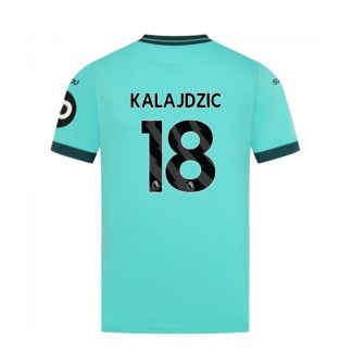 Wolverhampton Wanderers Away KALAJDZIC 18 Jersey 25-26