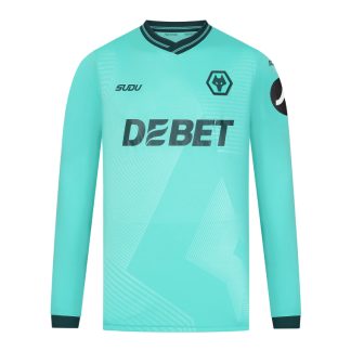 Wolverhampton Wanderers Away Long Sleeve Jersey 25-26