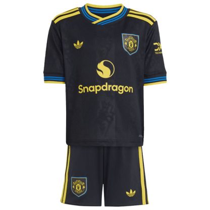 25-26 Manchester United Third Kids Kit