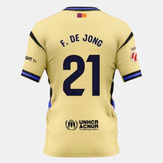 Barcelona Away F. DE JONG 21 Jersey 25-26