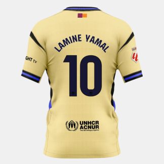 Barcelona Away LAMINE YAMAL 10 Jersey 25-26