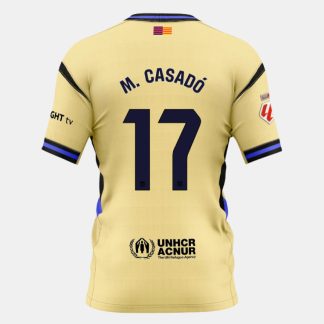 Barcelona Away M. CASADÓ 17 Jersey 25-26