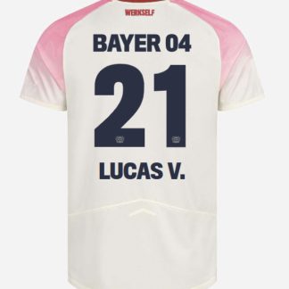 Bayer 04 Leverkusen Away LUCAS VÁZQUEZ 21 Jersey 25-26