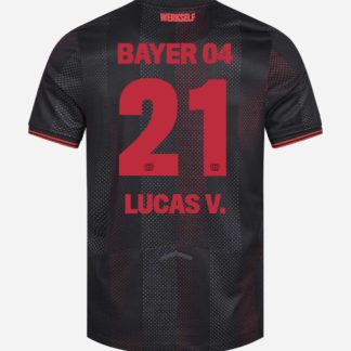 Bayer 04 Leverkusen Home LUCAS VÁZQUEZ 21 Jersey 25-26