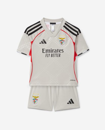 Benfica Away Jersey Kids Kit 25-26