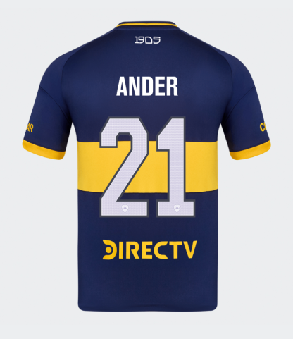 Boca Juniors Home ANDER 21 Jersey 25-26