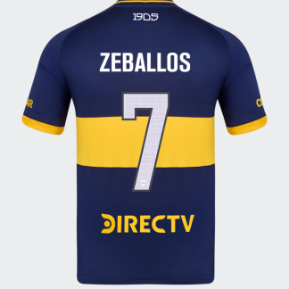 Boca Juniors Home ZEBALLOS 7 Jersey 25-26