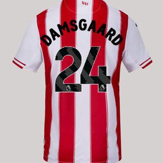 Brentford Home DAMSGAARD 24 Jersey 25-26