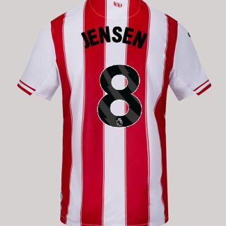 Brentford Home JENSEN 8 Jersey 25-26
