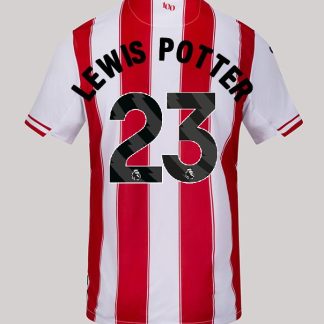 Brentford Home LEWIS POTTER 23 Jersey 25-26