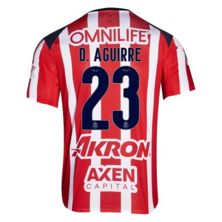 Chivas Home D. AGUIRRE 23 Jersey 25-26