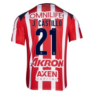 Chivas Home J. CASTILLO 21 Jersey 25-26