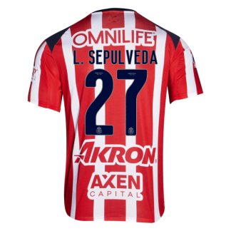 Chivas Home L. SEPULVEDA 27 Jersey 25-26