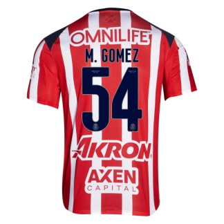 Chivas Home M. GOMEZ 54 Jersey 25-26
