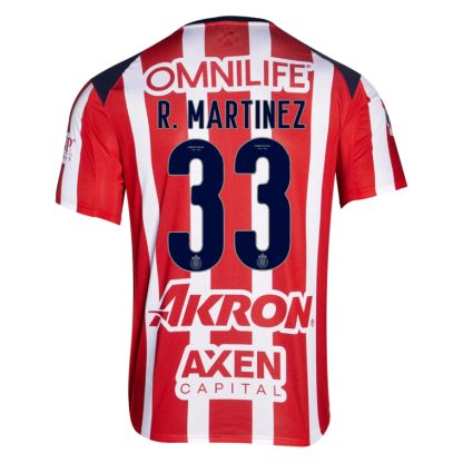 Chivas Home R. MARTINEZ 33 Jersey 25-26