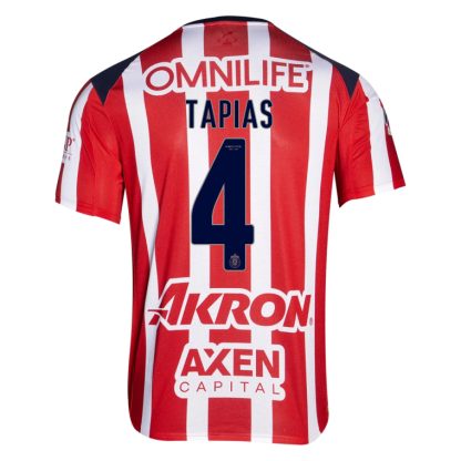 Chivas Home TAPIAS 4 Jersey 25-26