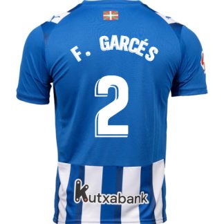 Deportivo Alavés Home F. GARCÉS 2 Jersey 25-26