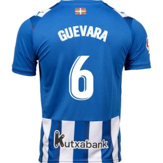 Deportivo Alavés Home GUEVARA 6 Jersey 25-26