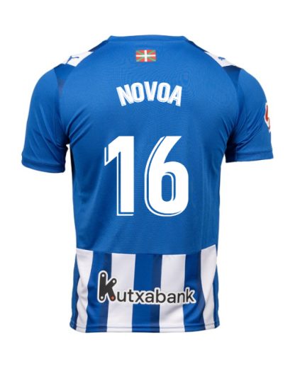 Deportivo Alavés Home NOVOA 16 Jersey 25-26