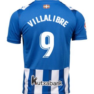 Deportivo Alavés Home VILLALIBRE 9 Jersey 25-26