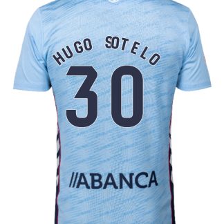 RC Celta Home HUGO SOTELO 30 Jersey 25-26