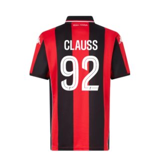 OGC Nice Home CLAUSS 92 Jersey 25-26
