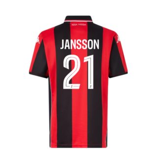 OGC Nice Home JANSSON 21 Jersey 25-26
