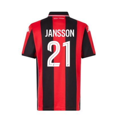 OGC Nice Home JANSSON 21 Jersey 25-26