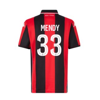 OGC Nice Home MENDY 33 Jersey 25-26