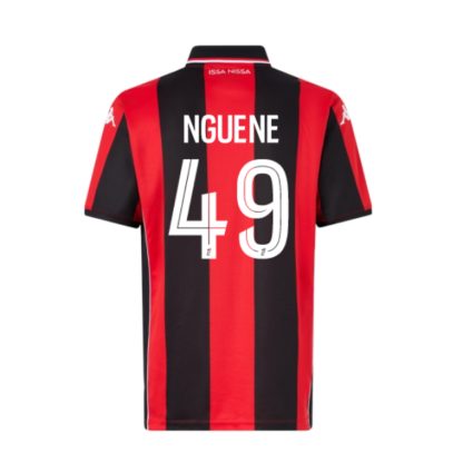 OGC Nice Home NGUENE 49 Jersey 25-26