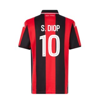 OGC Nice Home S. DIOP 10 Jersey 25-26