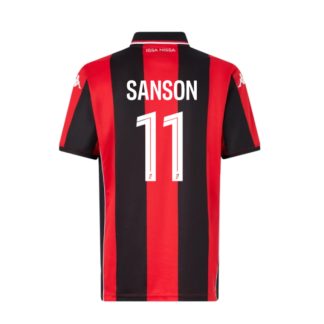 OGC Nice Home SANSON 11 Jersey 25-26