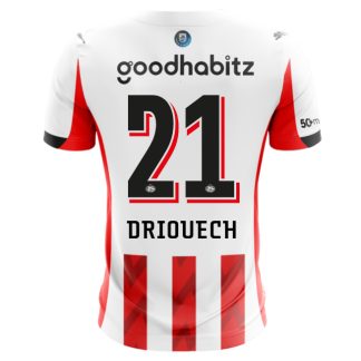 PSV Eindhoven Home DRIOUECH 21 Jersey 25-26