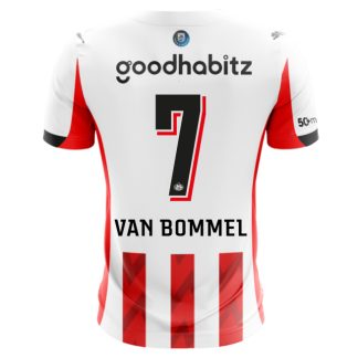PSV Eindhoven Home VAN BOMMEL 7 Jersey 25-26