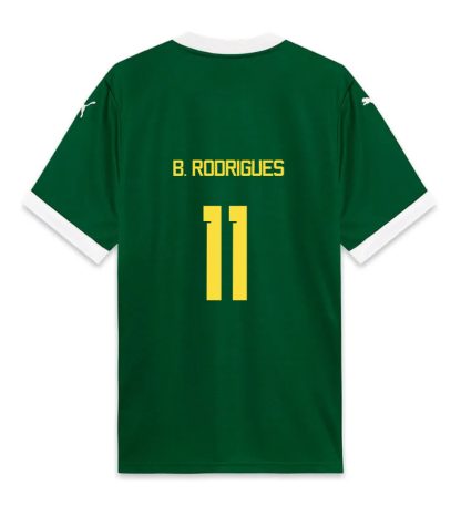 Palmeiras Home B. RODRIGUES 11 Jersey 25-26