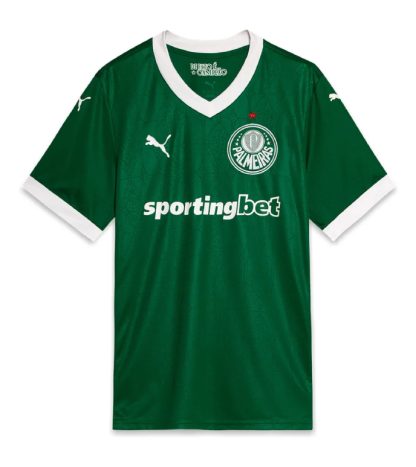 Palmeiras Home VITOR ROQUE 9 Jersey 25-26 - Image 2