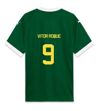 Palmeiras Home VITOR ROQUE 9 Jersey 25-26