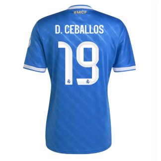 Real Madrid Third D. CEBALLOS 19 Jersey 25-26