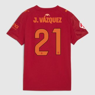 Valencia CF Away J. VÁZQUEZ 21 Jersey 25-26