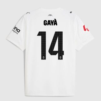 Valencia CF Home GAYÀ 14 Jersey 25-26