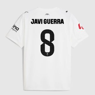 Valencia CF Home JAVI GUERRA 8 Jersey 25-26