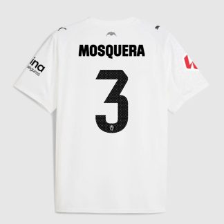 Valencia CF Home MOSQUERA 3 Jersey 25-26