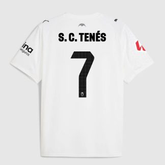 Valencia CF Home S. C. TENÉS 7 Jersey 25-26