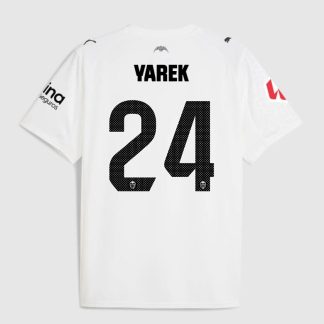 Valencia CF Home YAREK 24 Jersey 25-26