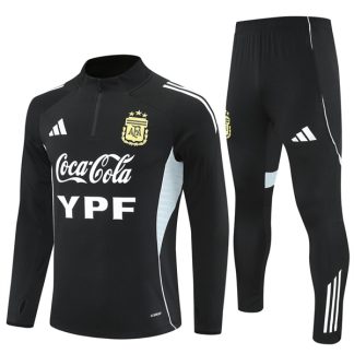 25-26 Argentina Black Training Suit Kit