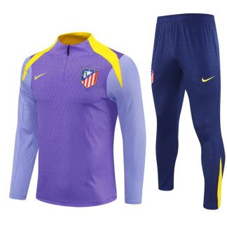 25-26 Atletico Madrid Purple Training Suit Kit (Player Version)