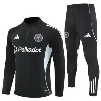 25-26 Inter Miami Black Training Suit Kit